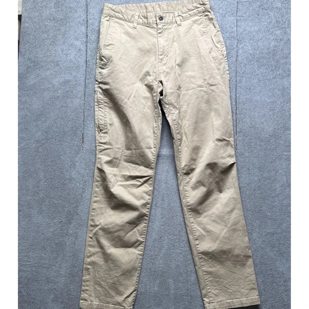 The North Face Chinos Pants Mens 30 (30x29) Beige Tan‎ Flat Front Outdoors Camp